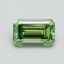1.01 Ct. Fancy Vivid Green Emerald Lab Grown Diamond