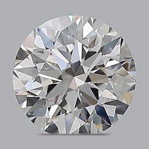 Round diamond — real photo