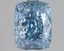 2.08 Ct. Fancy Vivid Blue Cushion Lab Grown Diamond