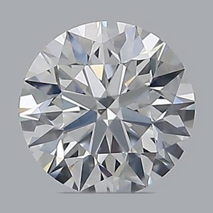 Round diamond — real photo