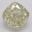 3.10 Ct. Fancy Light Brownish Yellow Cushion Diamond