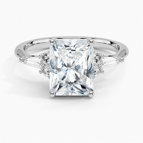 18K White Gold Yvonne Diamond Ring