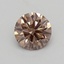 0.40 Ct. Fancy  Brown Round Lab Grown Diamond