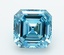 4.99 Ct. Fancy Vivid  Blue Asscher Lab Grown Diamond