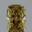 4.20 Ct. Fancy Vivid Yellow Cushion Lab Grown Diamond