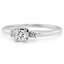 The Angela Wedding Set, smallside view