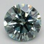 3.21 Ct. Fancy Intense Green Round Lab Grown Diamond