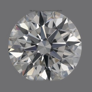 Round diamond — real photo
