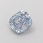 1.07 Ct. Fancy Vivid Blue Cushion Lab Grown Diamond
