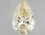 1.00 Ct. Fancy Intense Yellow Pear Lab Grown Diamond