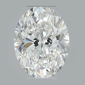 Oval diamond — real photo