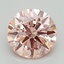 0.56 Ct. Fancy Intense  Pink Round Lab Grown Diamond