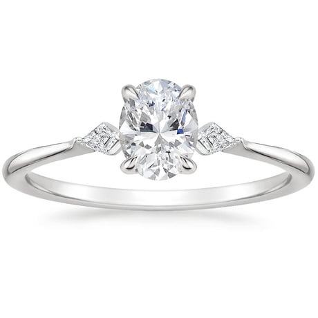 18K White Gold Cometa Diamond Bridal Set