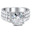 Modern Moissanite Vintage Ring