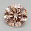 2.50 Ct. Fancy Intense Pink Round Lab Grown Diamond
