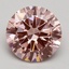 2.50 Ct. Fancy Intense Pink Round Lab Grown Diamond