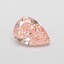 0.43 Ct. Fancy Vivid Pink Pear Lab Grown Diamond