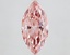 3.56 Ct. Fancy Vivid Pink Marquise Lab Grown Diamond