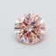 1.00 Ct. Fancy Pink Round Lab Grown Diamond