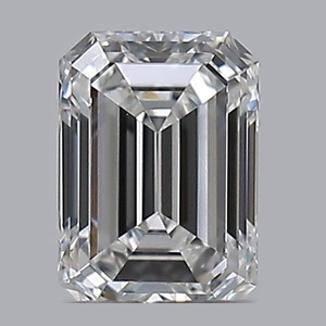Emerald diamond — real photo