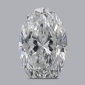 Oval diamond — real photo