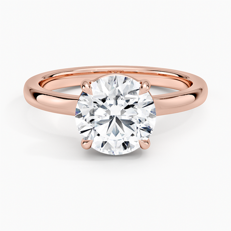 14K Rose Gold Alice Solitaire Ring