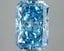 4.00 Ct. Fancy Vivid Blue Radiant Lab Grown Diamond