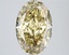 6.08 Ct. Fancy Greyish Yellow Oval Lab Grown Diamond