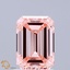 1.54 Ct. Fancy Intense Pink Emerald Lab Grown Diamond