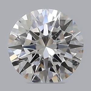Round diamond — real photo