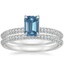18K White Gold Valencia Diamond Bridal Set (5/8 ct. tw.)