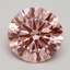 2.51 Ct. Fancy Intense Pink Round Lab Grown Diamond