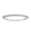 18K White Gold Sonora Three-Quarter Coverage Diamond Ring (1/4 ct. tw.), smalltop view
