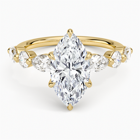 18K Yellow Gold Grand Versailles Diamond Ring