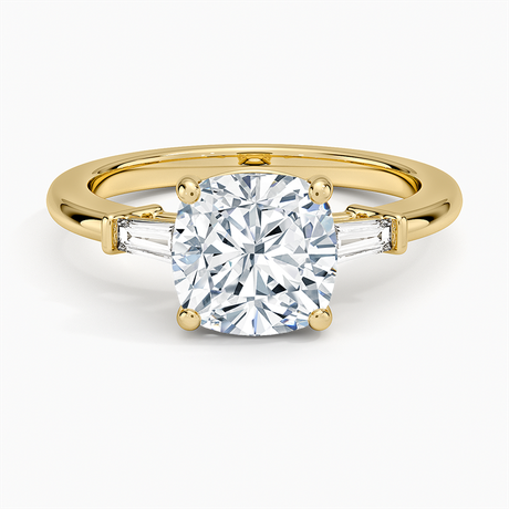 Tapered Baguette Engagement Ring