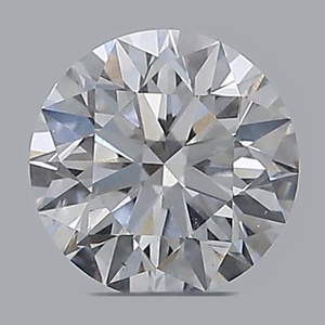 Round diamond — real photo