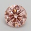 2.31 Ct. Fancy Intense Pink Round Lab Grown Diamond