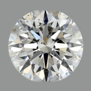 Round diamond — real photo
