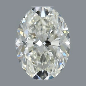 Oval diamond — real photo
