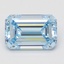 4.01 Ct. Fancy Intense Blue Emerald Lab Grown Diamond