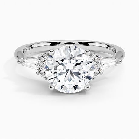 Platinum Yvonne Diamond Ring