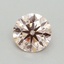 0.70 Ct. Fancy Intense Pink Round Lab Grown Diamond