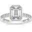 18K White Gold Sinclair Art Deco Diamond Ring (1/6 ct. tw.), smalltop view