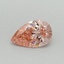 0.34 Ct. Fancy Vivid Pink Pear Lab Grown Diamond