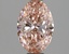 1.07 Ct. Fancy Vivid Pink Oval Lab Grown Diamond