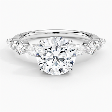 Platinum Grand Versailles Diamond Ring