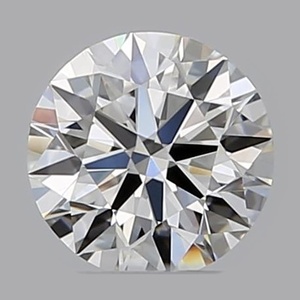 Round diamond — real photo