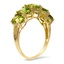 The Rema Ring, smalltop view on a hand