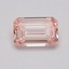 1.33 Ct. Fancy Intense Pink Emerald Lab Grown Diamond