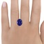 13.3x10.5mm Violet Oval Tanzanite, smalladditional view 1